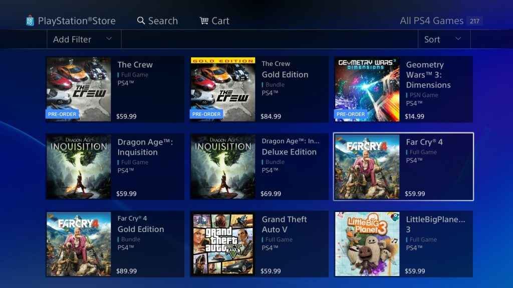 games you can play on playstation 4